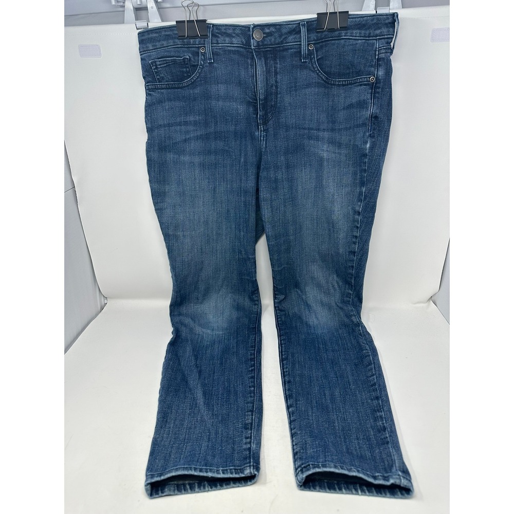 NYDJ Jeans Women 10 Blue Ami Skinny Medium Wash Denim Stretch 2619
